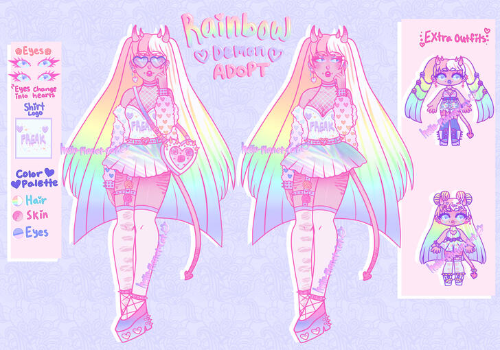 ♥ CUSTOM/REF SHEET ♥ $35 base price | Click for more prices/options!