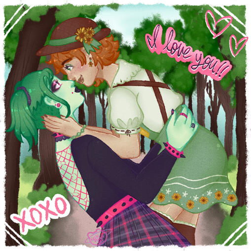 ❤ Background: +$15 ❤ Couples: x2 the price ❤